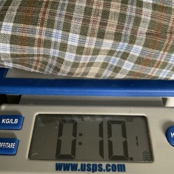 Tommy Bahama Plaid Linen Blend Hawaiian Beach Casual Chino Shorts Men Size 30X9 - Picture 10 of 10